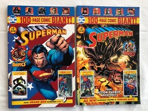 Superman 100 Page Giant #1 and #2 Wal Mart Exclusive (DC Comics, 2018) - Picture 1 of 8