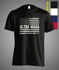 Pro Trump Republican Ultra Maga Patriotic US Flag Distressed Funny Gift T-Shirt