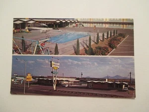 Lordsburg New Mexico Postcard American Motor inn & restaurant NM - Picture 1 of 2