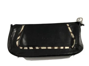 Claudia Firenze Women's Black Leather HandBag Purse Made In Italy A3.1 - Picture 1 of 6