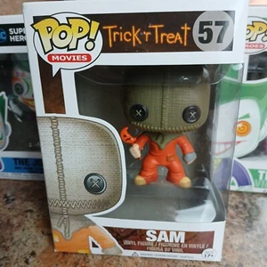 Funko POP! Horrorfilme Trick R Treat 57 SAM - 2014 BESCHÄDIGTE BOX mit SCHUTZ - Bild 1 von 8
