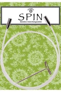 ChiaoGoo SPIN - [L] Large Interchangeable Nylon Cables - For US-9 (5.5 mm) to US - Picture 1 of 8