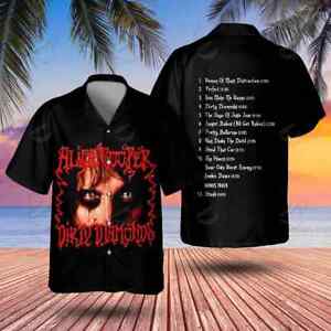 Chemise hawaïenne Dirty Diamonds Alice Cooper Music Halloween S-5XL cadeau pour lui