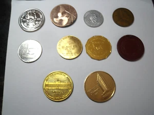 LOT OF 10 MEDALS   #1 - Picture 1 of 2