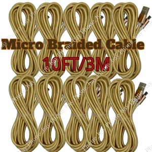 Heavy Duty Micro USB Fast Charger Data Cable Cord For Samsung Android HTC LG Lot - Picture 1 of 7