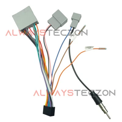 Cable adaptador de antena arnés de cableado estéreo de radio de repuesto para Honda Acura Foto 1 de 4