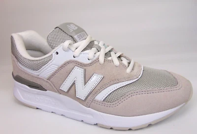 ¡NUEVO! Zapatillas deportivas New Balance 997H con cordones para mujer talla 7,0 M, gris/blanco Foto 1 de 4