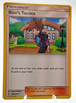 Pokémon TCG Blue's Tactics Unified Minds 188/236 Regular Uncommon - Image 1 of 2