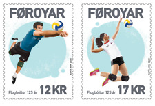 Faroer 2020   125jr Volleybal  sport     postfris/mnh