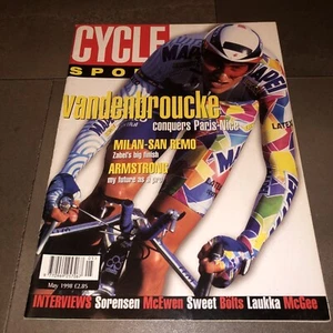 CYCLE SPORT Cycling Vintage Bike Magazine - May 1998 - Picture 1 of 5