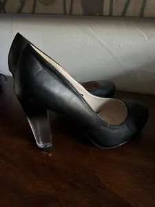 Torrid Clear Chunky heel Pumps Size 9 Excellent Condition - Picture 1 of 5