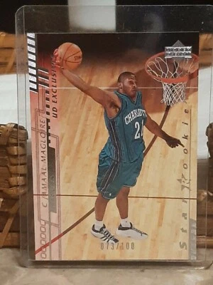 2000-01 Upper Deck Basketball Silver Ud Exclusives Jamaal Magloire RC #73/100 - Image 1 of 2