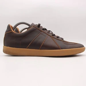 BECKETT SIMONON Morgen Trainer Men's Size 12 Shoe Sneakers Brown Leather - Picture 1 of 10
