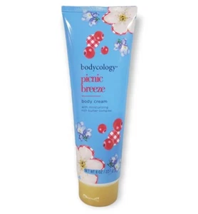 Bodycology Picnic Breeze Body Cream 8 Oz Moisturizing Butter Cream - Picture 1 of 3