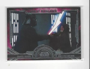 2016 Star Wars Masterwork Great Rivalries #GR1 Obi-Wan Kenobi/Darth Vader  - Picture 1 of 1