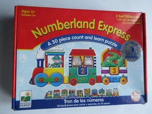 The Learning Journey Numberland Express Makes A 5 Foot Puzzle Ages 3+ - Picture 1 of 5