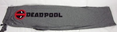 Pantalones de salón pijama gris claro Marvel Deadpool NUEVO para hombre y mujer Foto 1 de 2