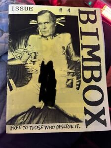 BIMBOX Issue 4 Queercore Punk Sex zine Toronto 1991 60 pages XXX