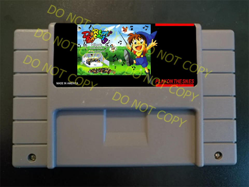Do-Re-Mi Fantasy: Milon's Quest - USA English - For Super Nintendo SNES - Image 1 of 1