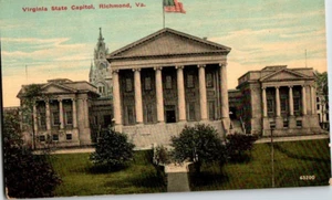 Unposted Post Card State Capitol Richmond Virginia - Picture 1 of 2