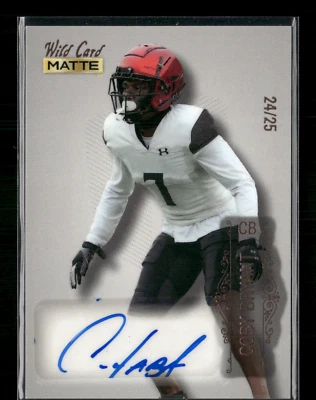 Coby Bryant 2022 Wild Card Matte Auto 54/25 - Image 1 of 2