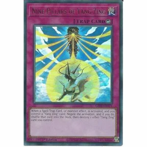 Nine Pillars of Yang Zing GFP2-EN171 1st Edition Ultra Rare :YuGiOh Trading Card - Picture 1 of 3