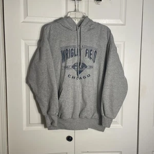 Wrigley Field Hoodie Herren XL grau Chicago Friendly Confines Sweatshirt MV Sport - Bild 1 von 12