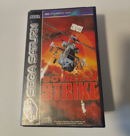 Soviet Strike - Sega Saturn - Tested Working