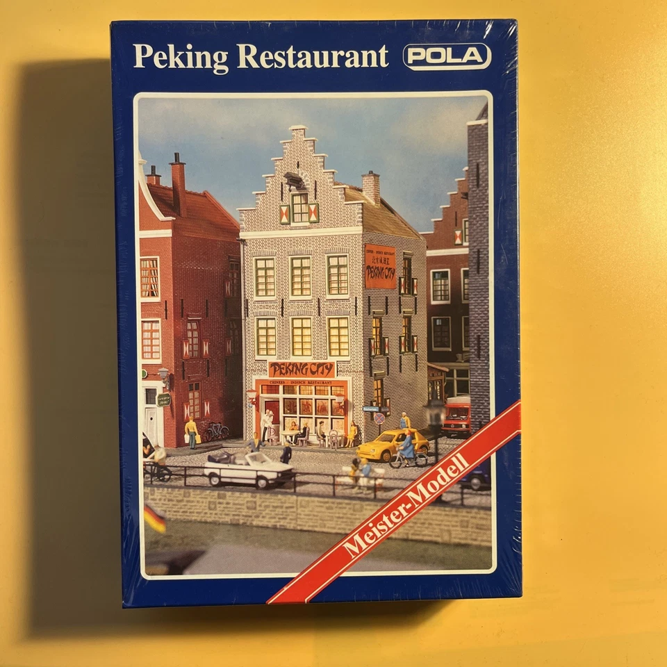 H0 Pola 748 Pechino-Ristorante Canali Storage City Meister-CONFEZIONE ORIGINALE-IN BLISTER - Immagine 1 di 1