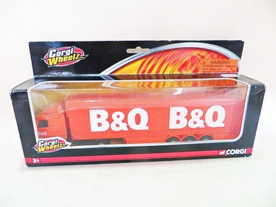 CORGI WHEELZ TY86733 'VOLVO CURTAINSIDE LORRY, B&Q' 1:64. MIB/BOXED SUPERHAULERS - Image 1 of 4