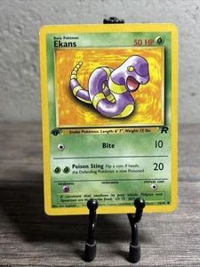Ekans 56/82 Team Rocket Regular Common - 1st Ed - WOTC - Fast Shipping - LP!! - Bild 1 von 8
