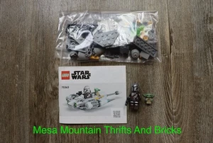LEGO® Star Wars 75363 The Mandalorian N-1 Starfighter Microfighter 100% Complete - Picture 1 of 4