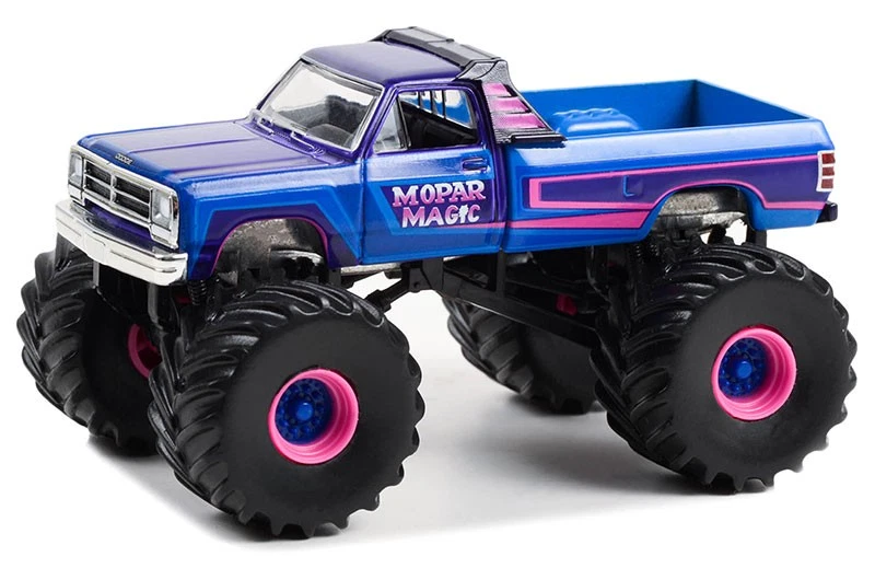GREENLIGHT - DODGE Ram W350 1983 Monster Truck MOPAR MAGIC della serie KINGS ... - Immagine 1 di 1