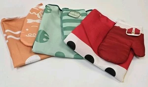 Kinder Weihnachten Schürze & Ofenhandschuh Sets - Konvolut 3 festliche Designs! - Bild 1 von 7