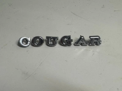 77-79 Mercury Cougar XR7 emblemas letras maletero vintage OEM Foto 1 de 2