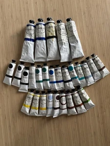 GAMBLIN Artist Oil Colours🎨HUGE Lot of 28🎨37ml tubes🔥NEW🔥 - Picture 1 of 3
