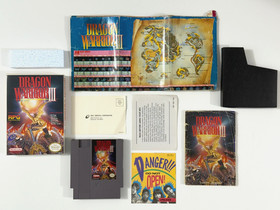 Dragon Warrior III 3 (Nintendo NES) CIB Complete w/ 3 Original Inserts