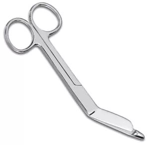 Tijeras de vendaje de 5,5" instrumento quirúrgico de primeros auxilios médico paramédico - Imagen 1 de 3