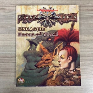 UNCAGED: FACES OF SIGIL PLANESCAPE DUNGEONS AND DRAGONS ACCESSORY 2624 RPG AD&D - Picture 1 of 10