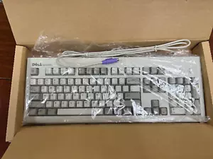 Dell Computer Keyboard Model SK-8000 QuietKey PS/2 Cable - Picture 1 of 6