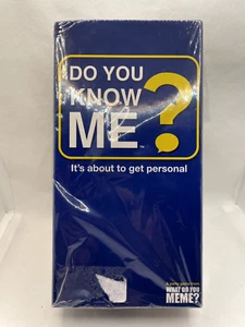 ¿Me conoces? Juego de cartas de preguntas de fiesta para adultos por What Do You Meme - SELLADO - Imagen 1 de 4