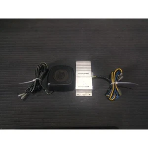 Sistema de altavoces centrales y amplificadores Alpine SBS-0715 bien probado con cable usado - Imagen 1 de 3