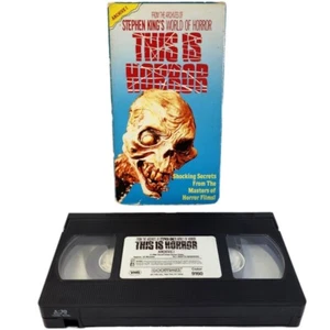 Stephen King THIS IS HORROR VHS Secrets Revealed 1990 Kult Klassiker Slasher selten  - Bild 1 von 7