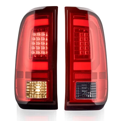 Fit 2008-2016 Ford F250 F350 F450 SD SuperDuty Shape LED Red Tail Lights Lamps Foto 1 de 4