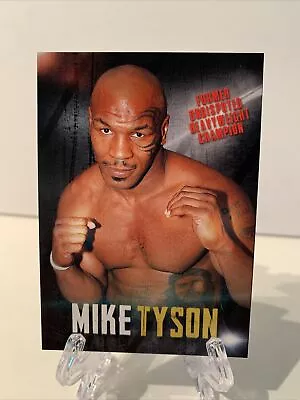 Mike Tyson 2020 Seidman’s Boxing  Program Card - Image 1 of 3