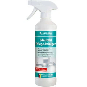 HOTREGA Edelstahl Pflegereiniger Edelstahlreiniger Alureiniger Chrompflege 500ml - Bild 1 von 2