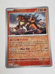 Pokémon Entei 030/197 Holograma Inverso Llamas Obsidiana Casi Como Nuevo Casi Nuevo - Imagen 1 de 1