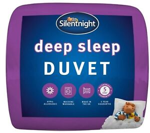 Silentnight Deep Sleep Duvet Bed Quilt Summer 7.5 Tog Single Double King Super K