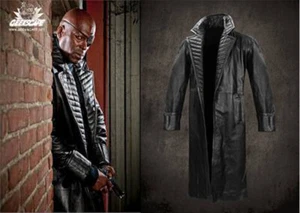 Iron Man 2 Licensed Nick Fury L/XL Jacket worn in 3 Adult Parody Movies +COA - Picture 1 of 9