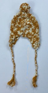 Volcom Vintage Steal Beanie Hat Bronze 100% Acrylic Ear Flap NEW BJ - Picture 1 of 2